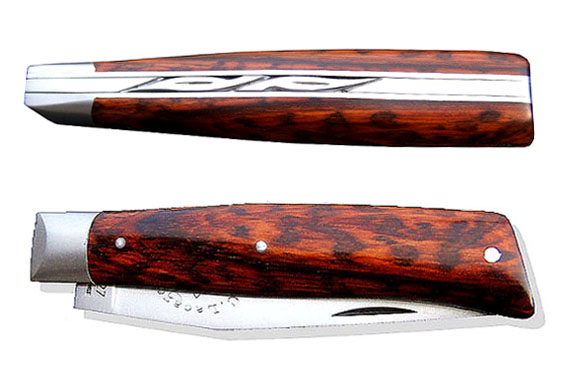 Couteau Alpin 11 cm bois d'amourette